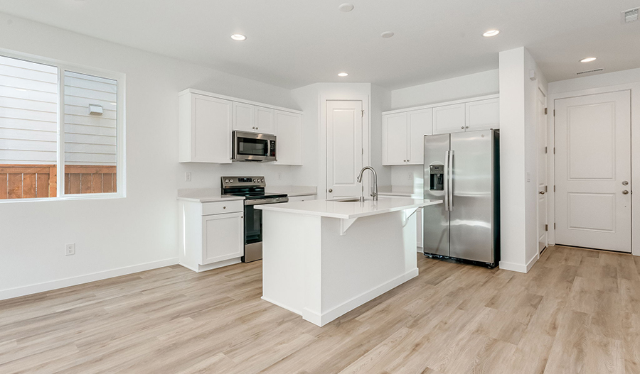 Kitchen of the Valencia floor plan