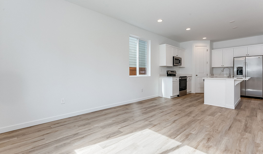 Great Room of the Valencia floor plan