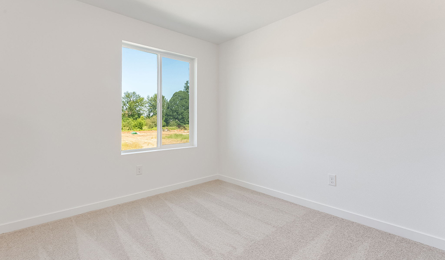 Bedroom of the Valencia floor plan