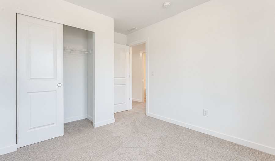 Bedroom of the Valencia floor plan