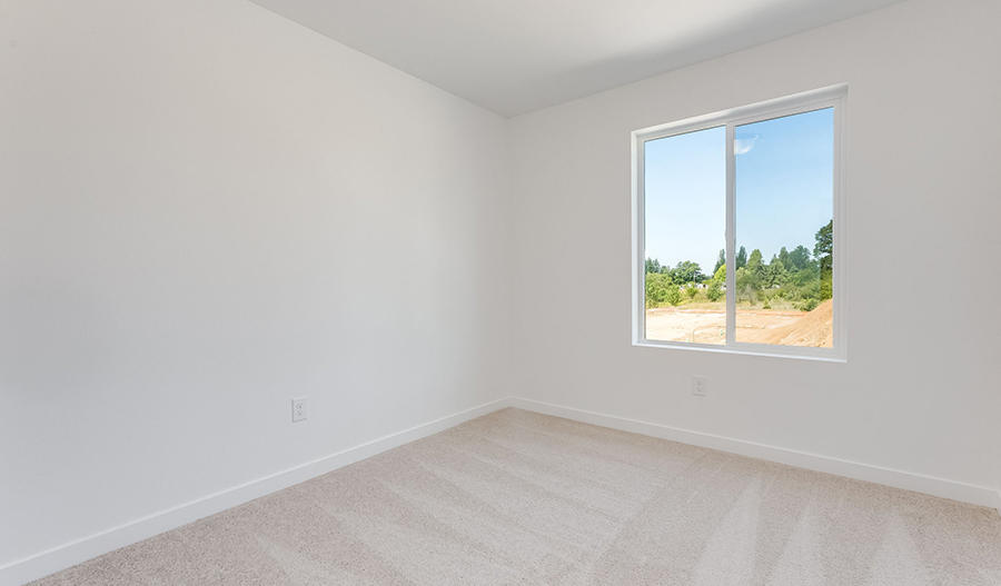Bedroom of the Valencia floor plan