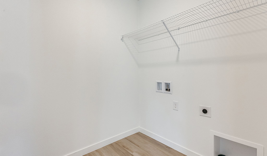Laundry Room of the Valencia floor plan
