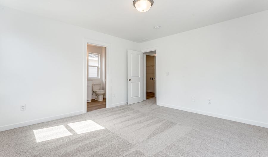 Bedroom of the Valencia floor plan