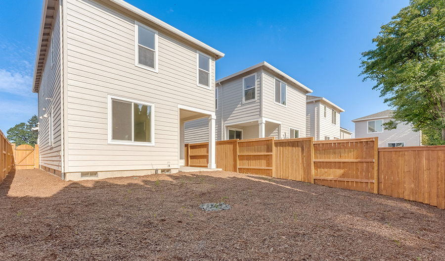 Rear Exterior of the Valencia floor plan