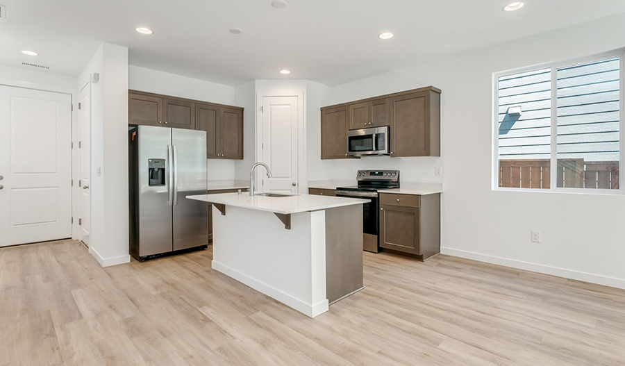 Kitchen of the Valencia floor plan