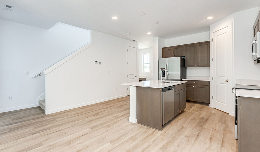 Kitchen of the Valencia floor plan