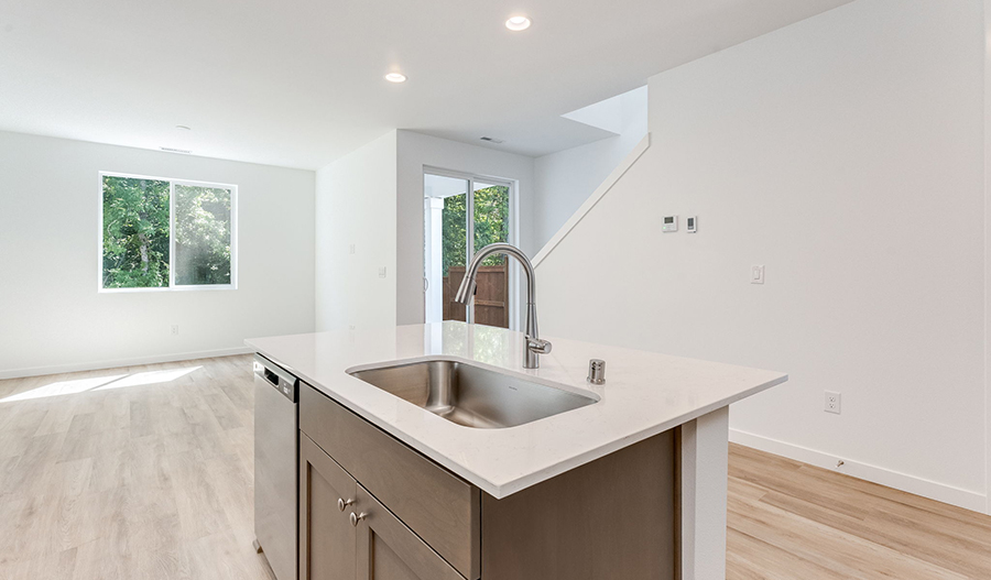 Kitchen of the Valencia floor plan