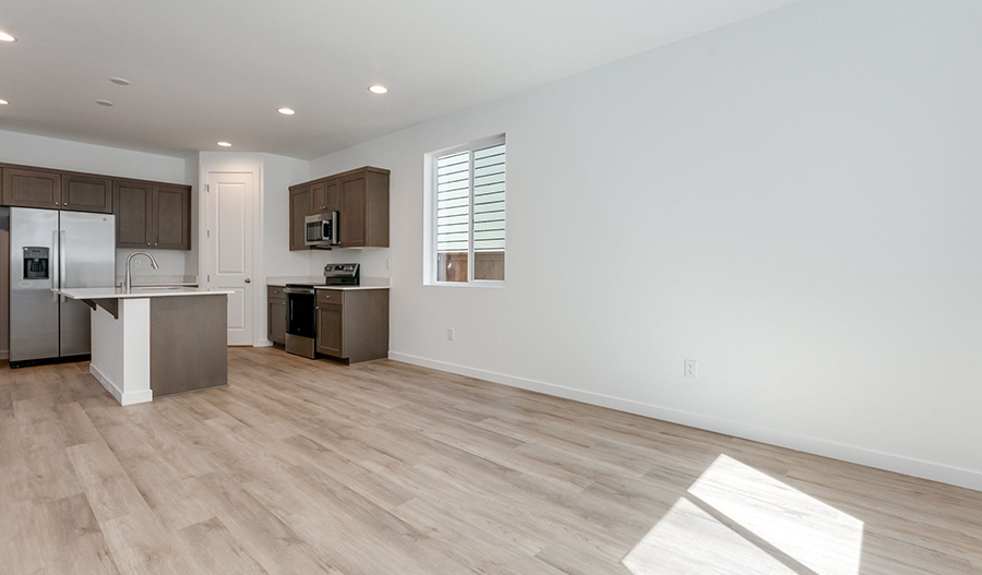 Great Room of the Valencia floor plan