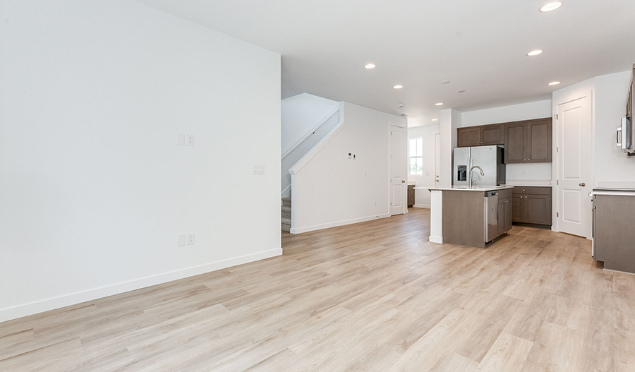 Great Room of the Valencia floor plan