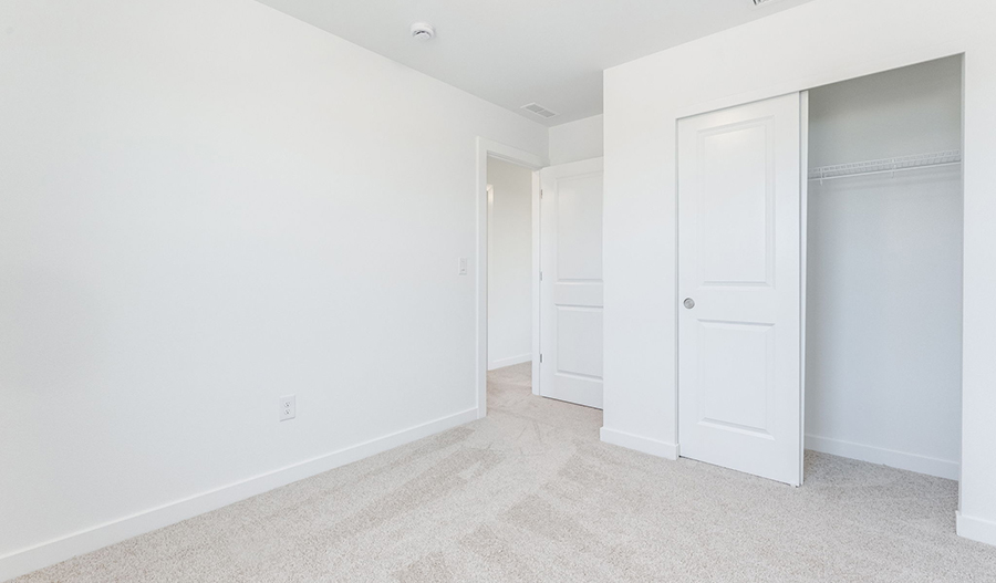 Bedroom of the Valencia floor plan