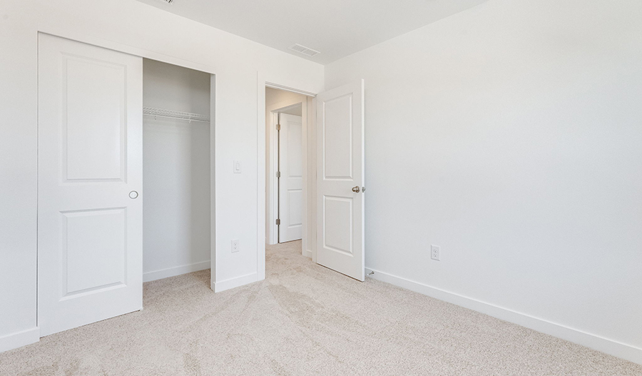 Bedroom of the Valencia floor plan