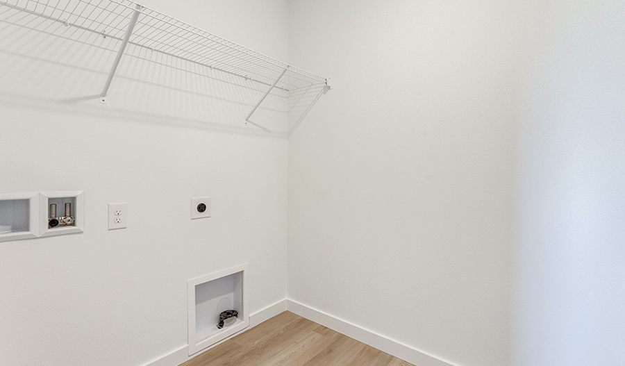 Laundry Room of the Valencia floor plan