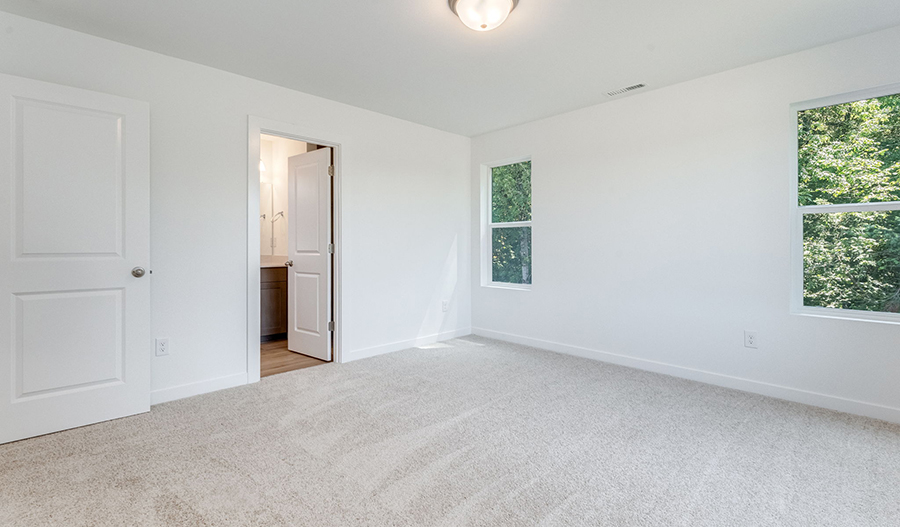 Bedroom of the Valencia floor plan