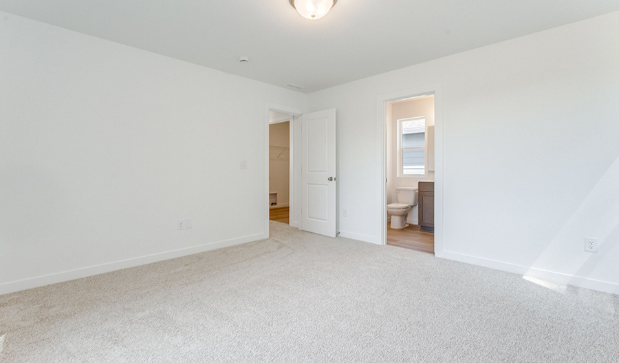 Bedroom of the Valencia floor plan