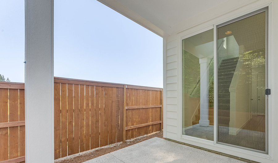 Rear Exterior of the Valencia floor plan