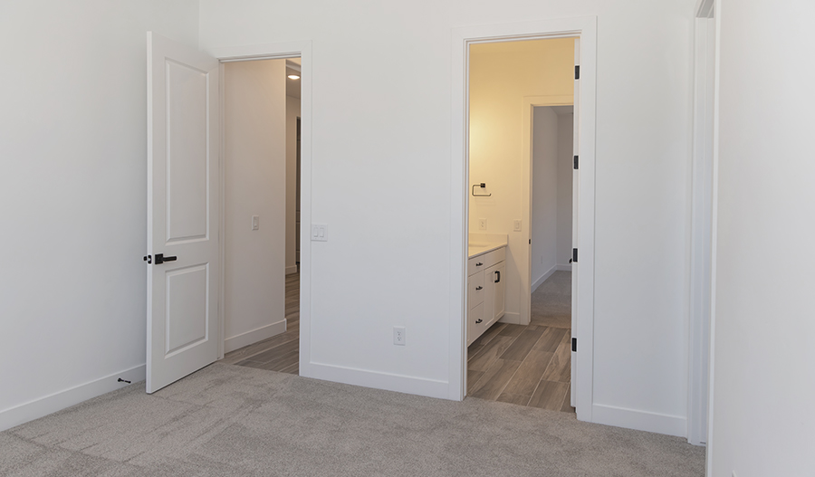 Bedroom of the Harley floor plan