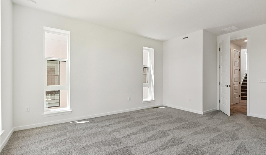 Bedroom of the Flatiron floor plan