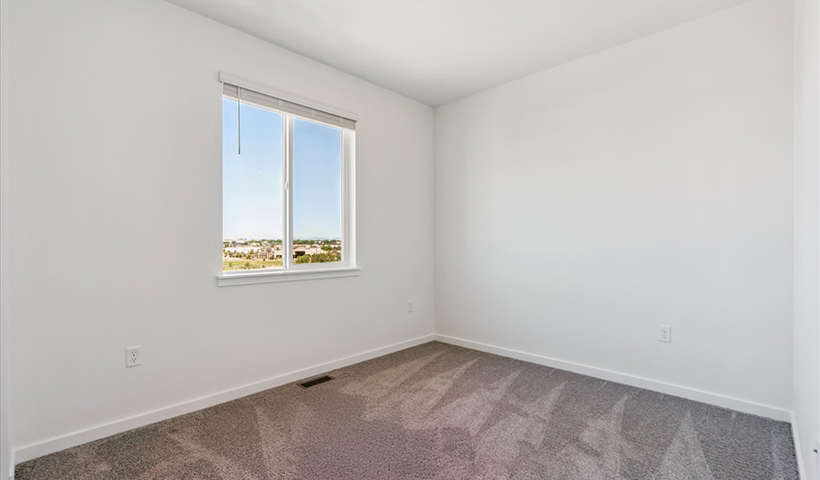 Bedroom of the Flatiron floor plan