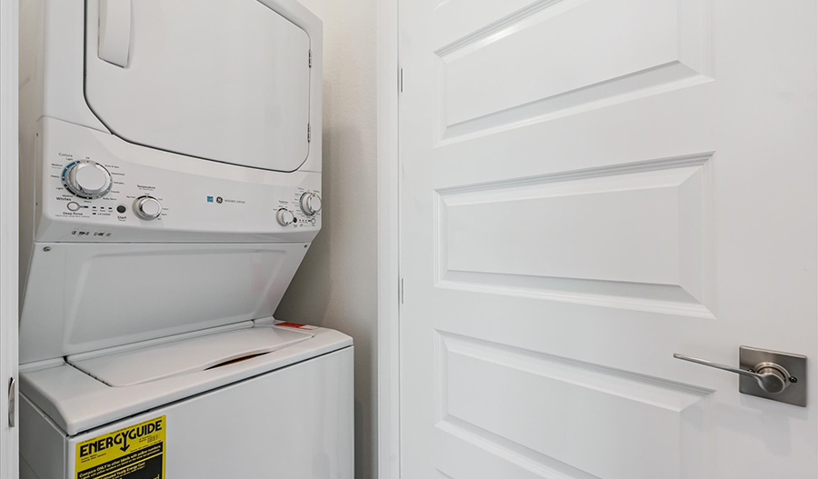 Laundry of the Flatiron floor plan
