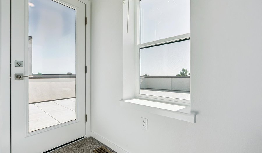 Rear Door of the Flatiron floor plan
