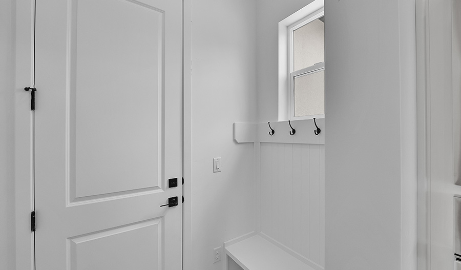 Mudroom of the Avalon floor plan