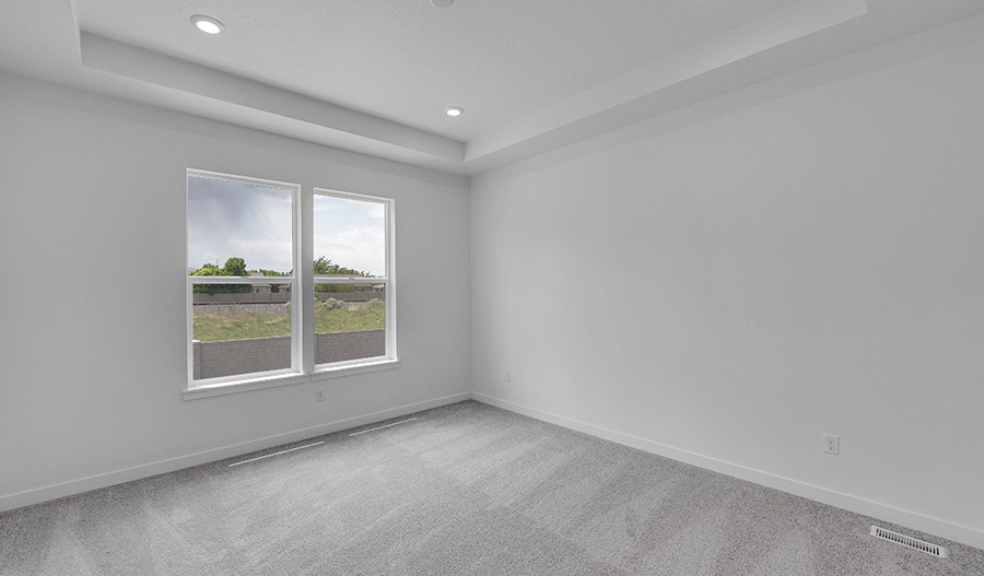 Bedroom of the Avalon floor plan