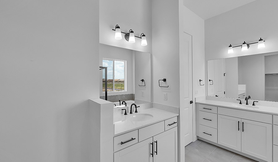 Bathroom of the Avalon floor plan