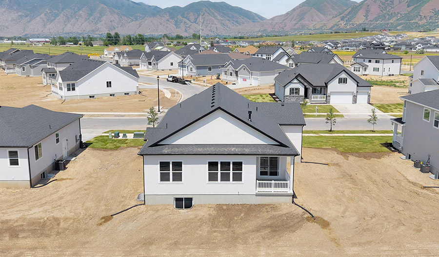 Rear Exterior of the Avalon floor plan