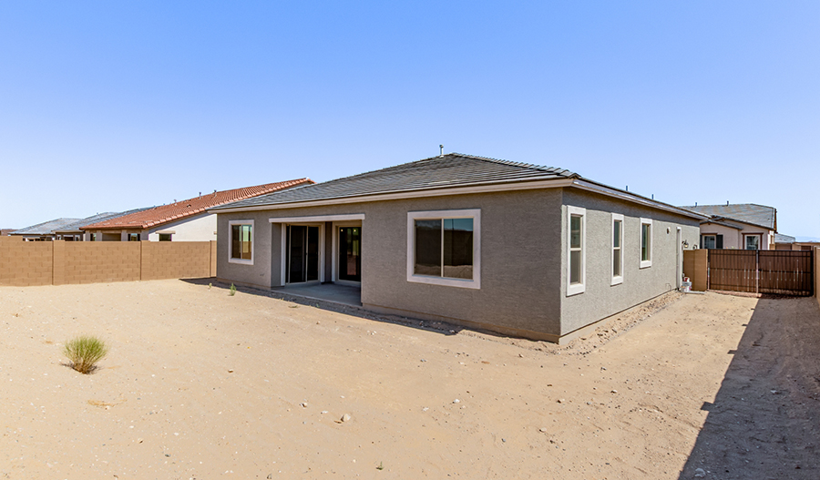 Rear Exterior of the Pinerest floor plan