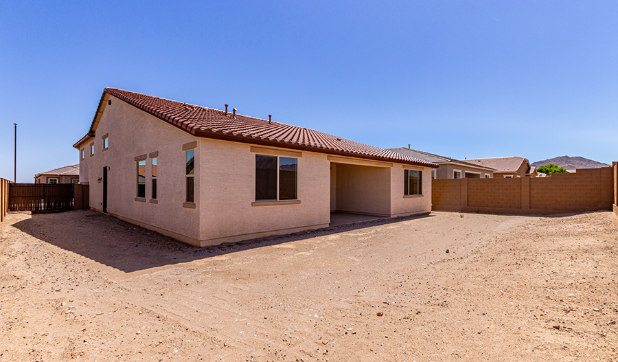 Rear Exterior of the Deacon floor plan
