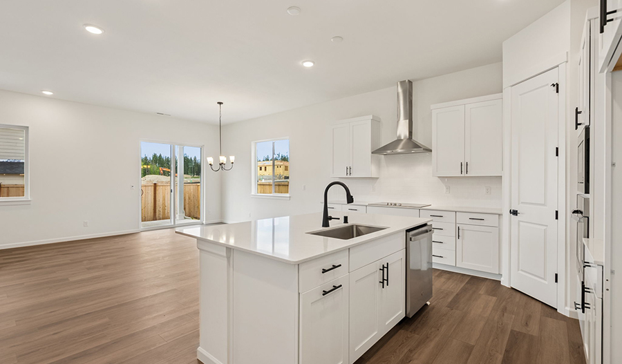 Kitchen of the Arlington floor plan