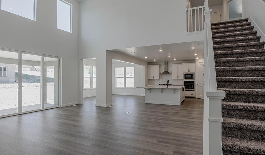 Great Room of the Jessica floor plan