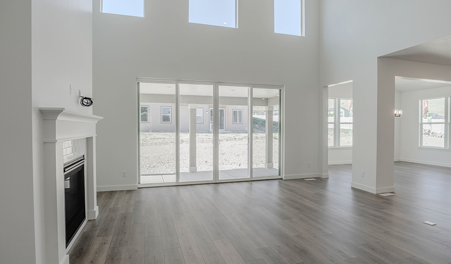 Great Room of the Jessica floor plan