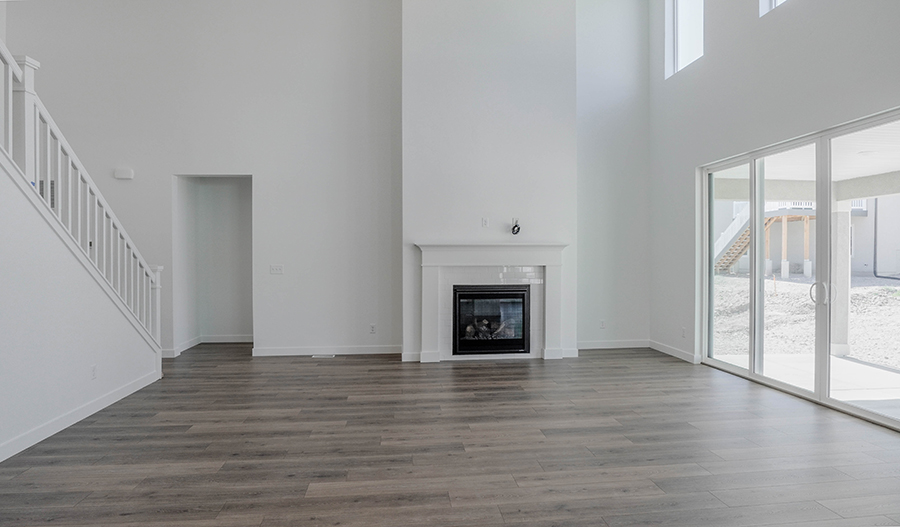 Great Room of the Jessica floor plan