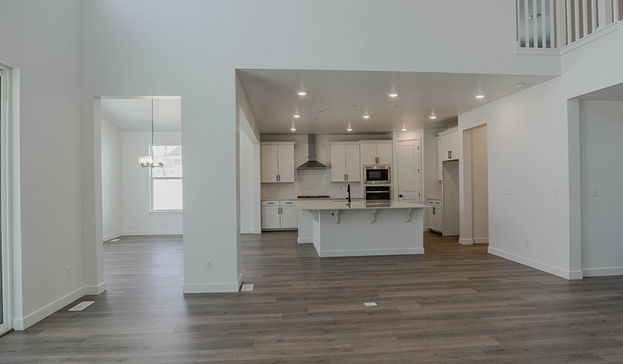 Great Room of the Jessica floor plan