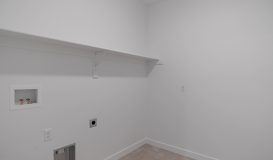 Laundry Room of the Jessica floor plan