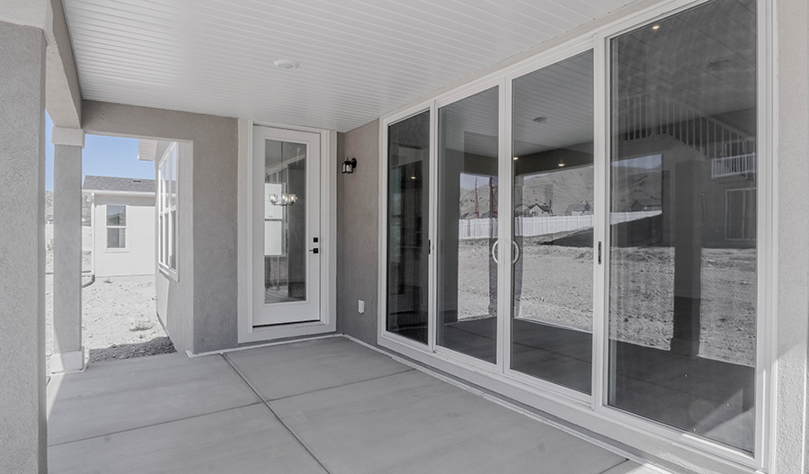 Patio of the Jessica floor plan