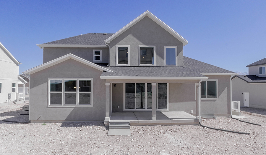 Rear Exterior of the Jessica floor plan