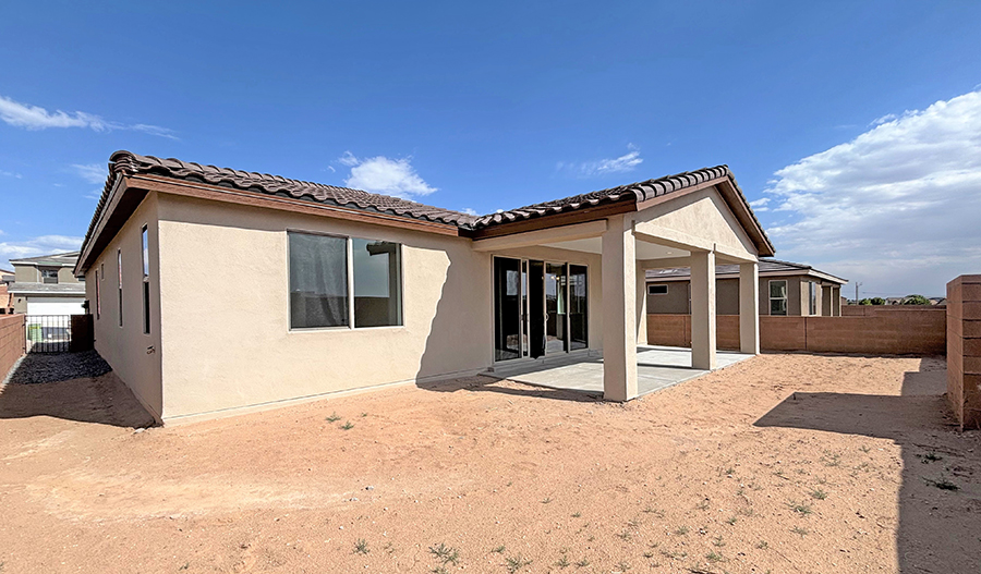 Rear Exterior of the Arlington floor plan