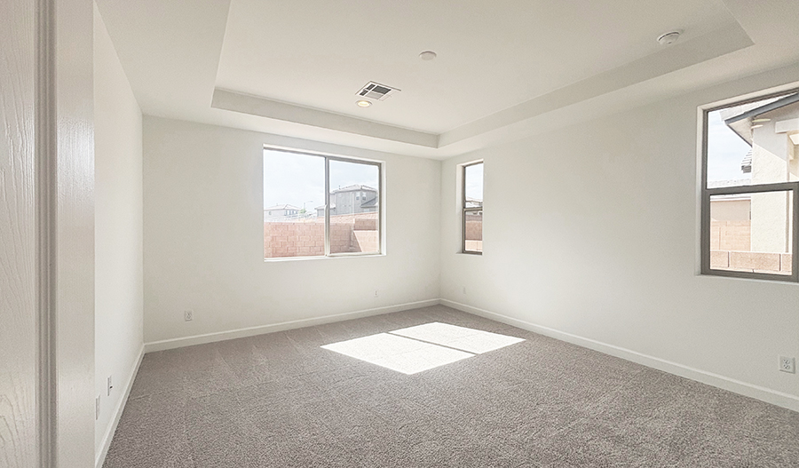 Bedroom of the Arlington floor plan