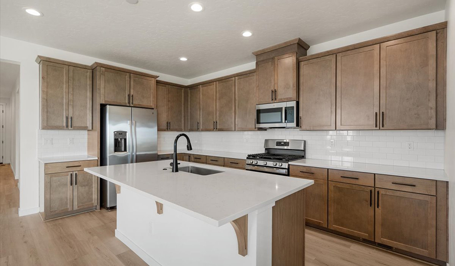 Kitchen of the Slate floor plan