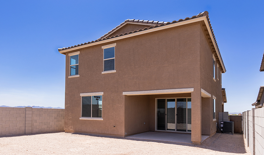Rear Exterior of the Palm floor plan