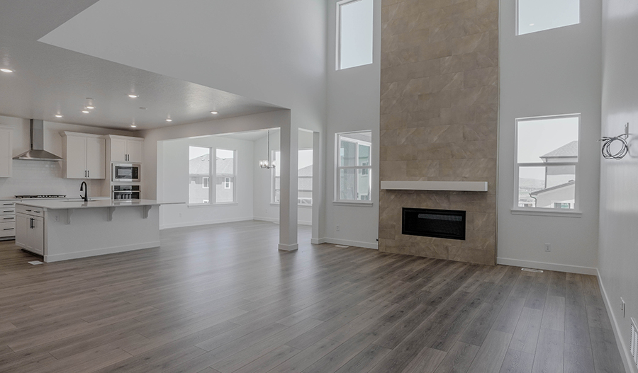 Great Room of the Daniela floor plan