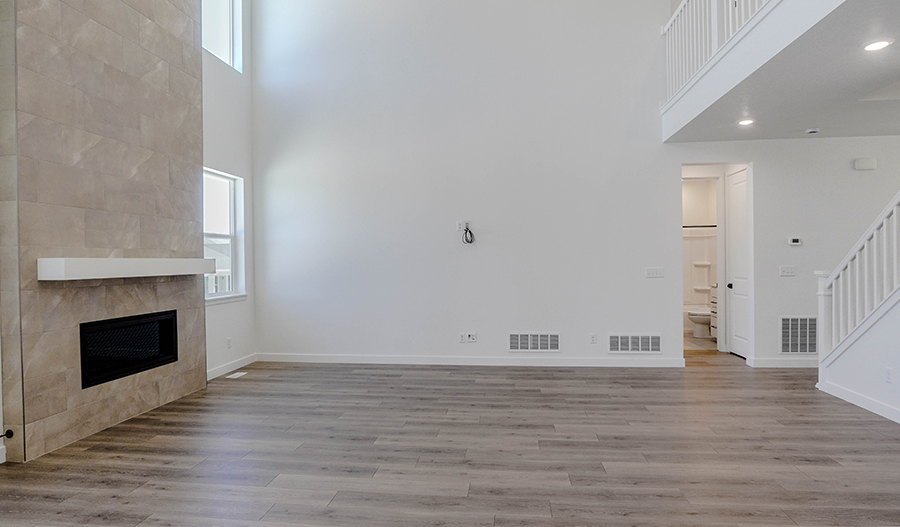 Great Room of the Daniela floor plan