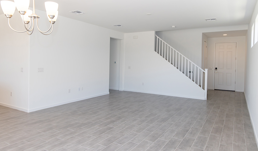 Great Room of the Layla floor plan