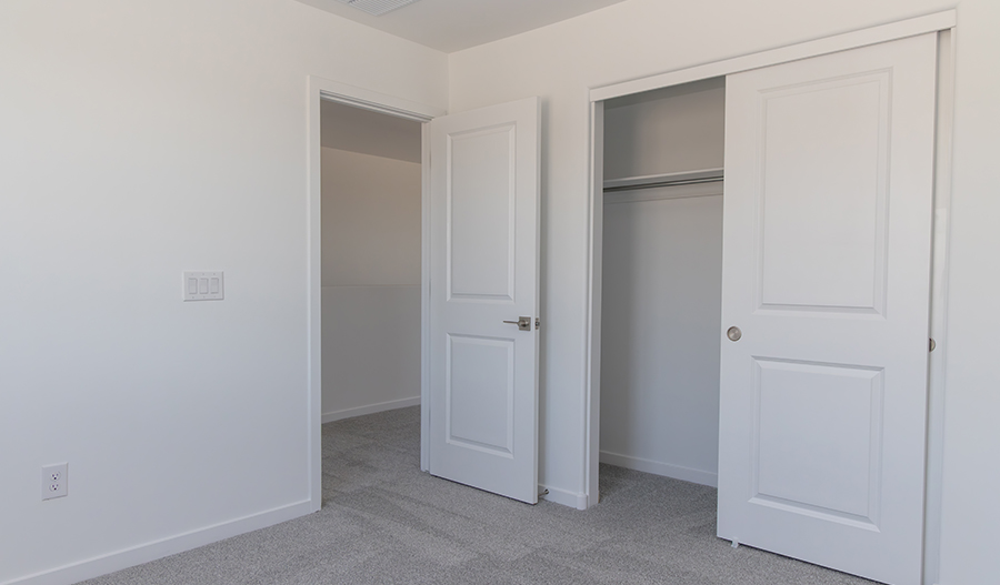 Bedroom of the Layla floor plan