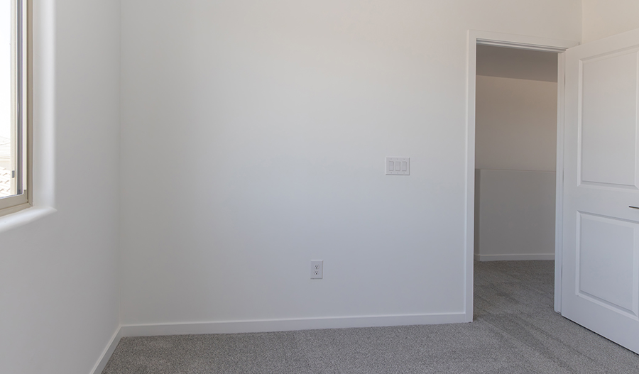 Bedroom of the Layla floor plan