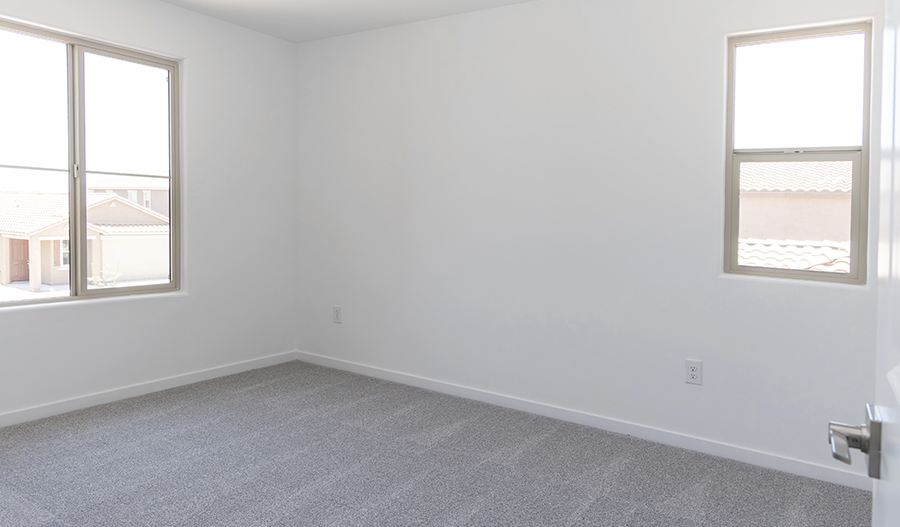 Bedroom of the Layla floor plan