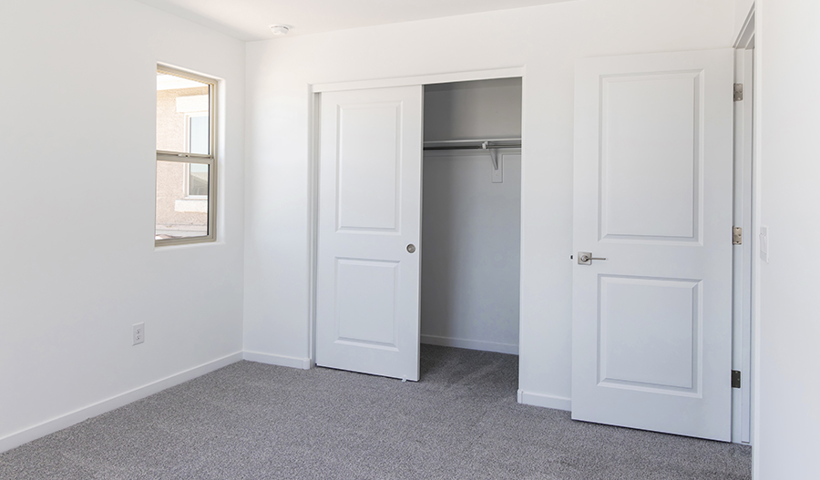 Bedroom of the Layla floor plan