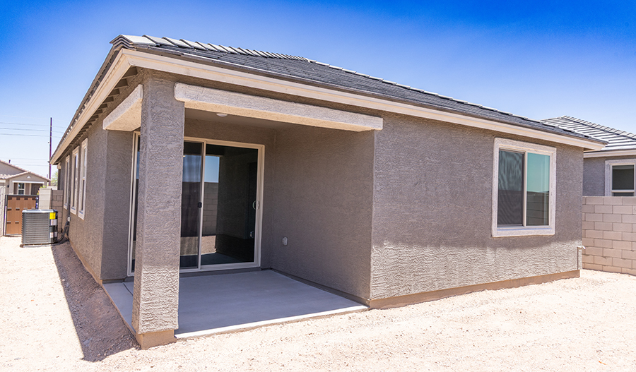 Rear Exterior of the Beech floor plan